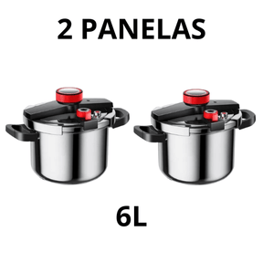 Panela De Pressão Aço Inoxidável - À Prova De Explosão (OFERTA LIMITADA)