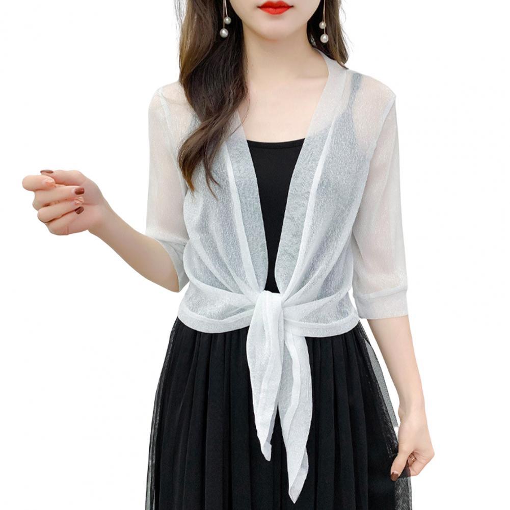 (Compre 1 Leve 2) Blusinha Cardigan em Malha Viscoelástica - Coleção Verão 2023