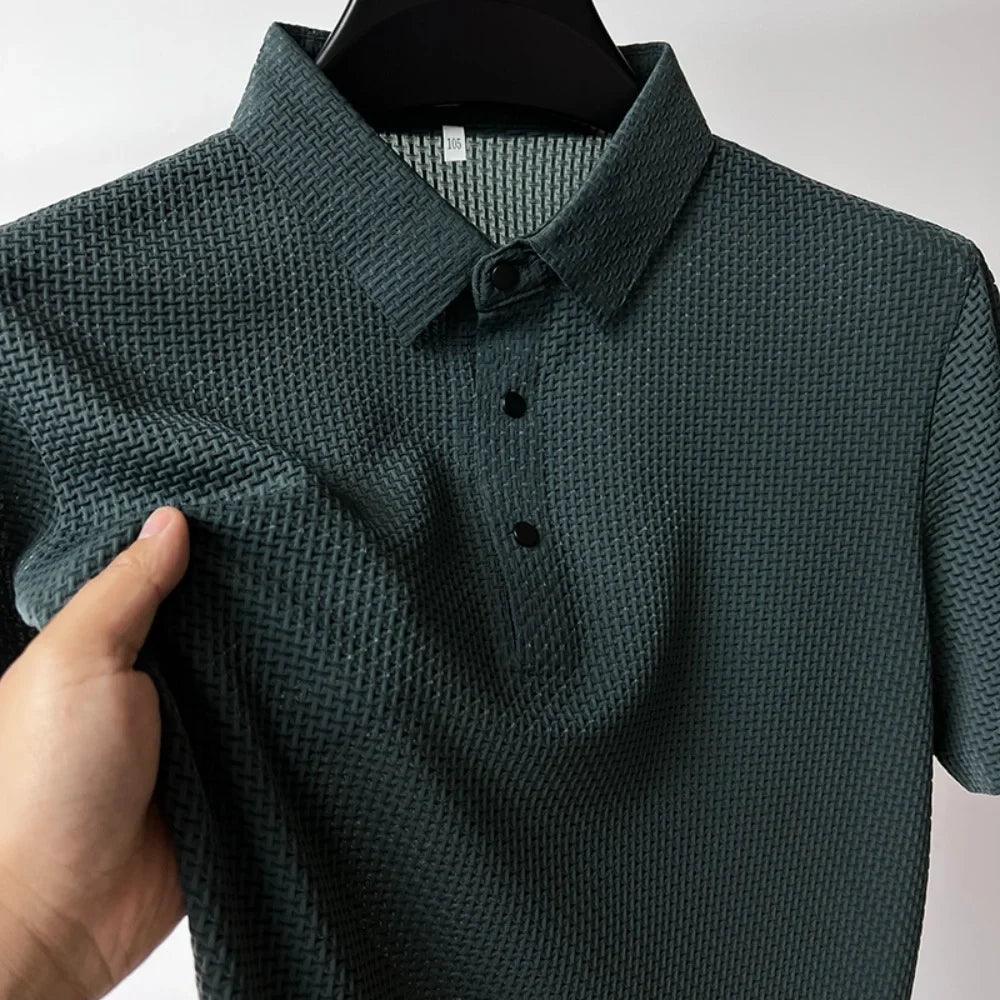 [COMPRE 1 LEVE 2] Camisa Polo Texturizada Premium Masculina